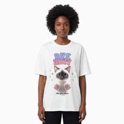 bye kitty cat tee