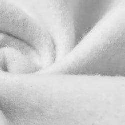 Close-up of white fabric texture