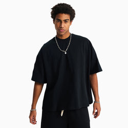 Oversized Solid Boxy Fit T-Shirt Pitchrad 1 