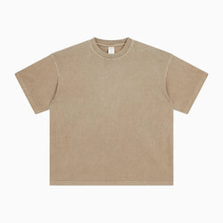 Relaxed Fit Mid-Color Blank Washed T-Shirt Pitchrad 3 